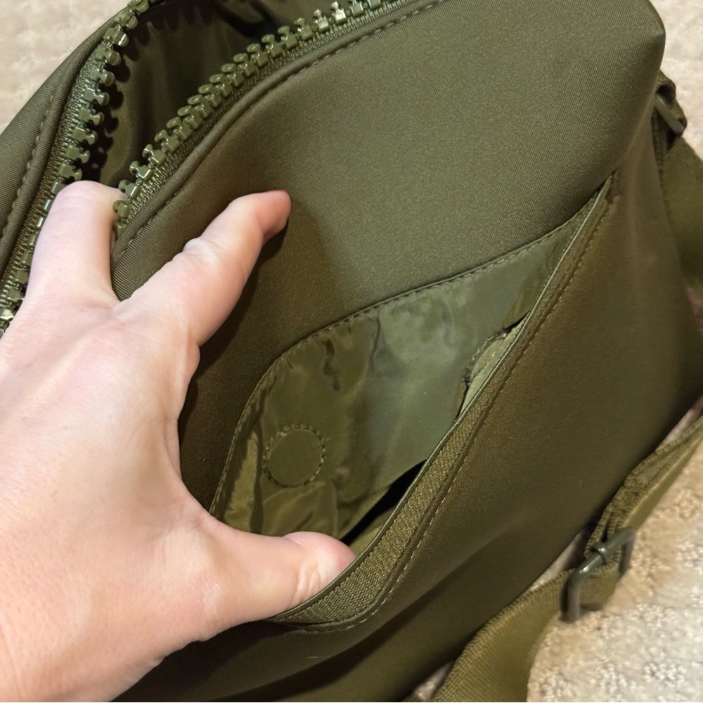 Dagne Dover Olive Green Micah Crossbody Purse Bag - Picture 5 of 8